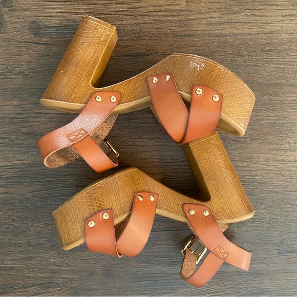 Vintage Limelight  Vegan Platform Sandals Shoe - Picture 8 of 13